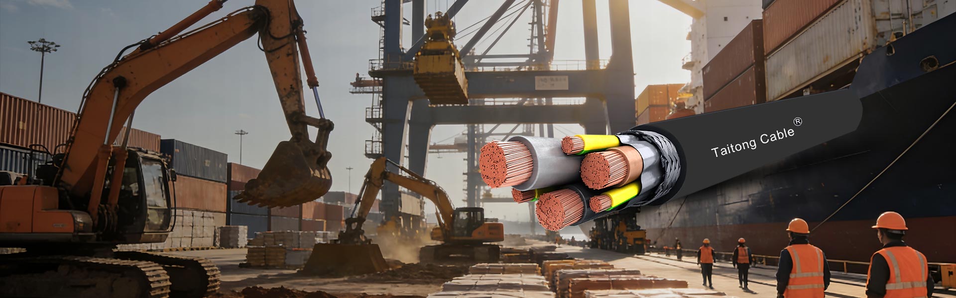 সাধারণ রাবার-শীথযুক্ত নমনীয় তারগুলি